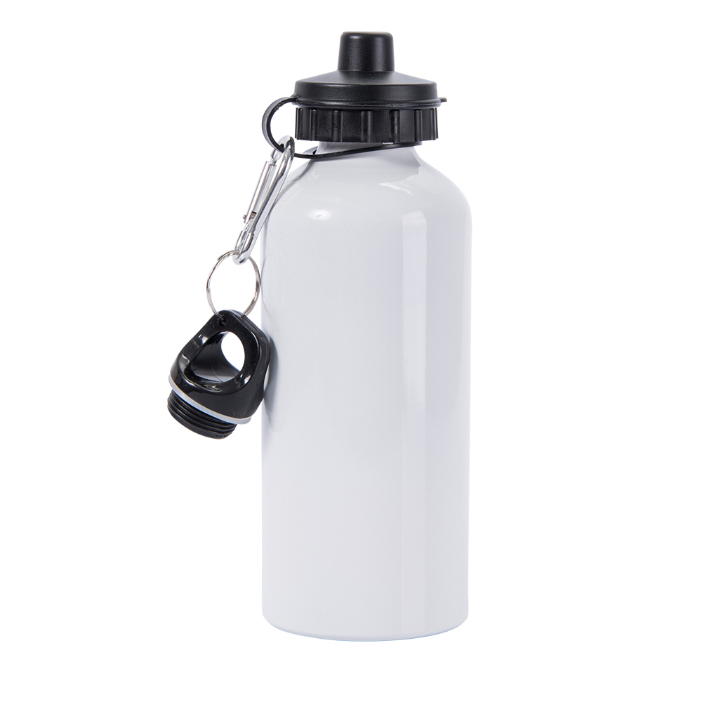 Squeeze Garrafa Com Dois Bicos Para Sublimação De 600Ml Branca