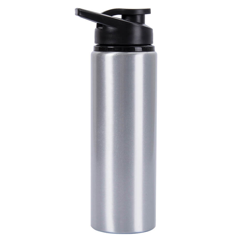 Squeeze Garrafa Para Sublimação De Alumínio Prata 750Ml