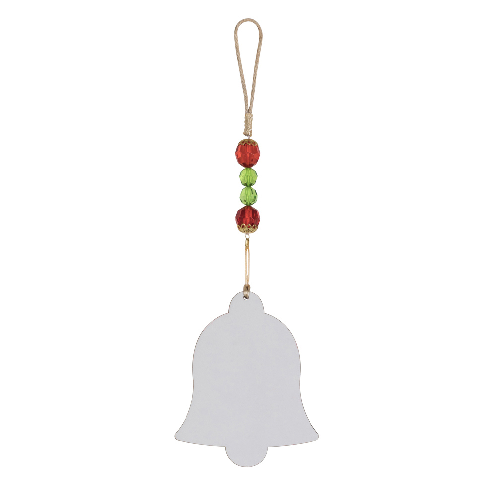 Enfeite De Porta Para Sublimação Sino Pequeno Em Mdf