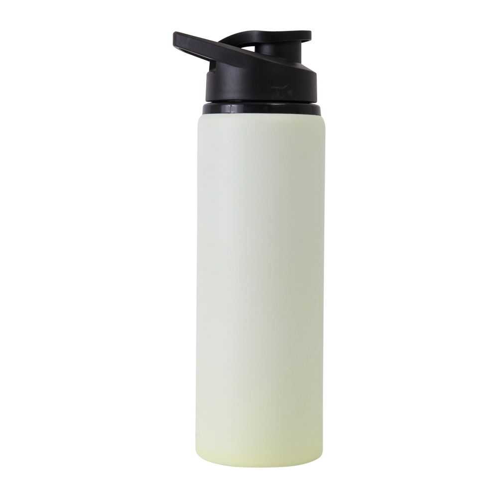 Garrafa De Alumínio Magic Para Sublimação Verde Limão Fosca De 750Ml