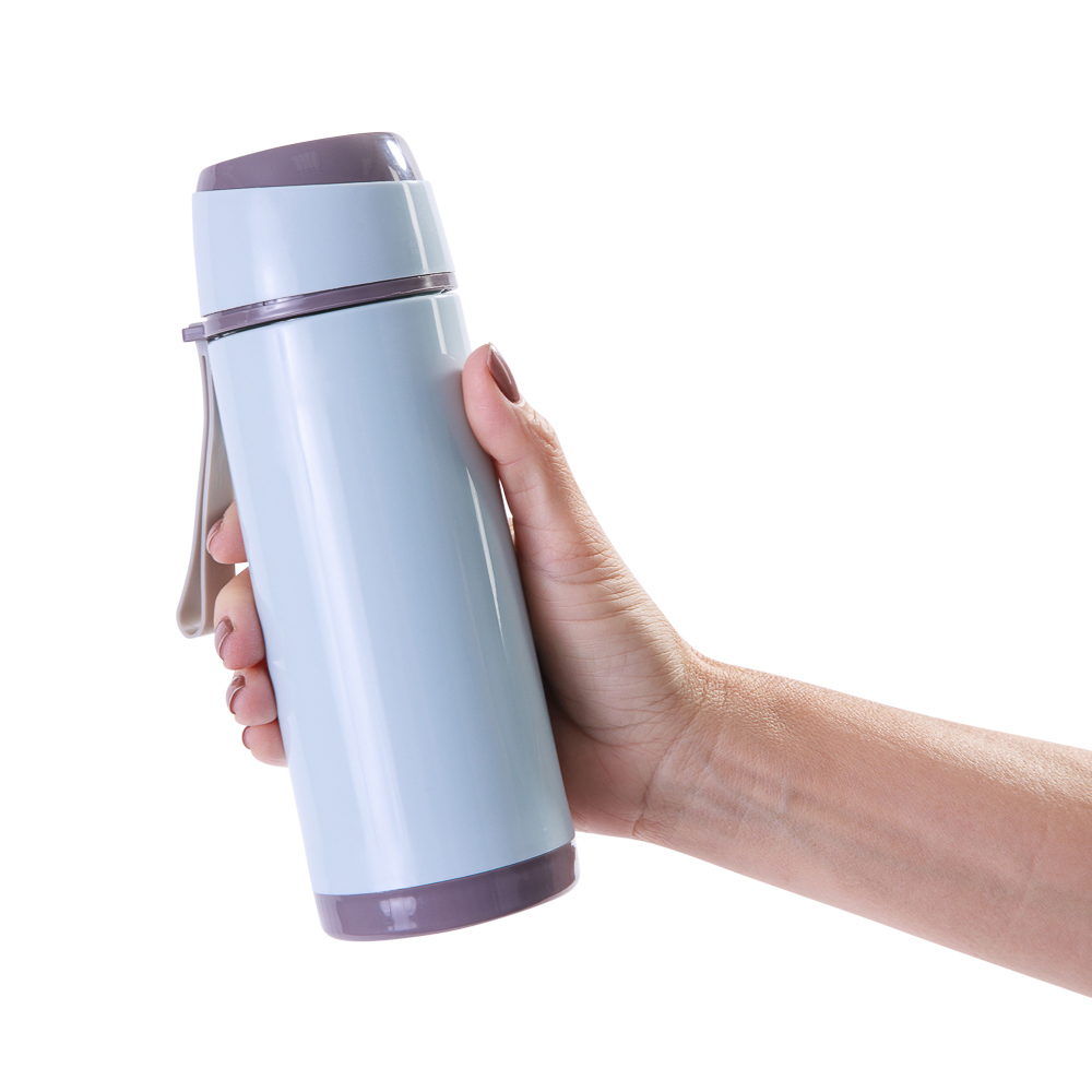 Squeeze Vidro c/ Alça Brisa Azul 500ml